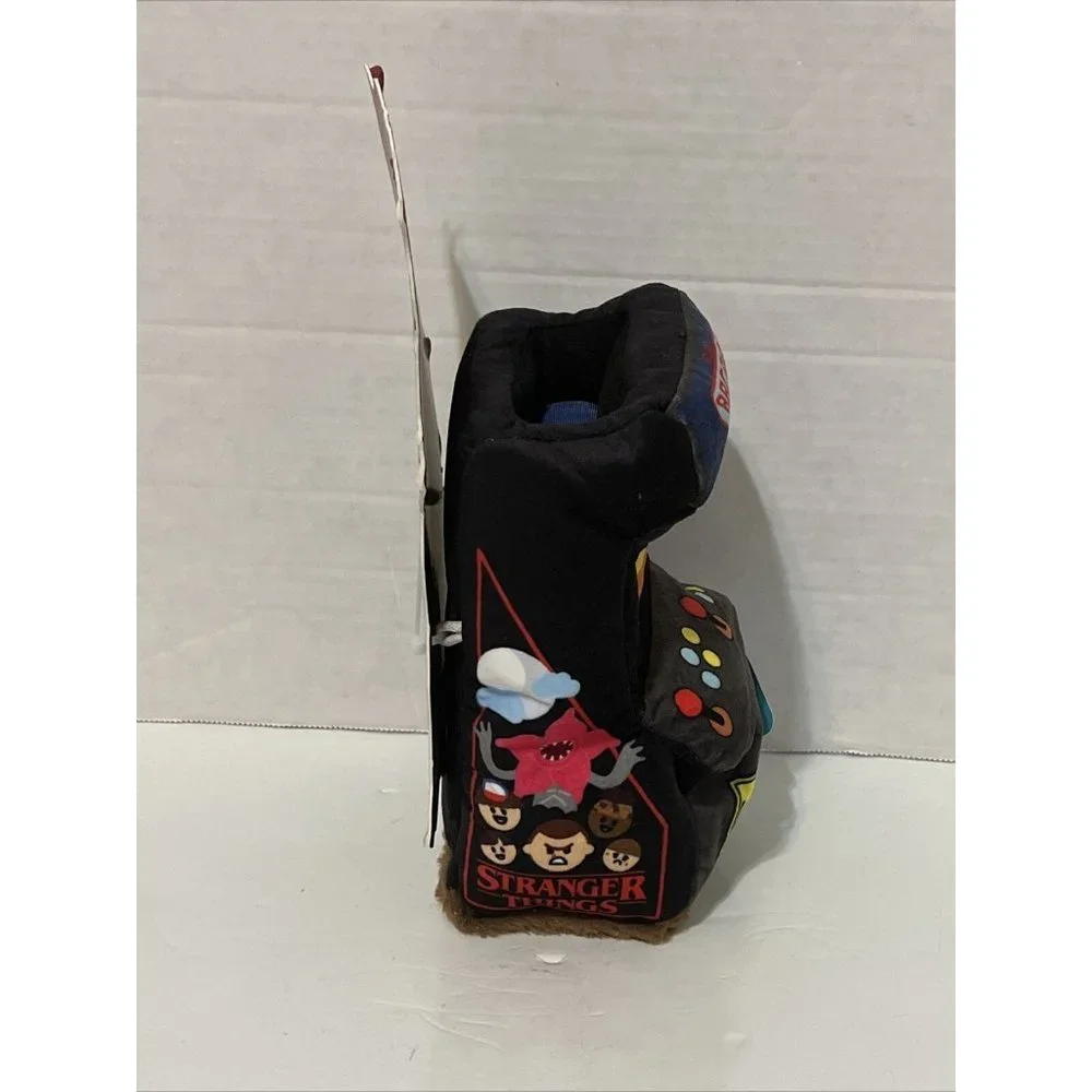 Bark Dog Toy Stranger Things Show Arcade Game Plush Squeaker Crinkle Fluff NEW